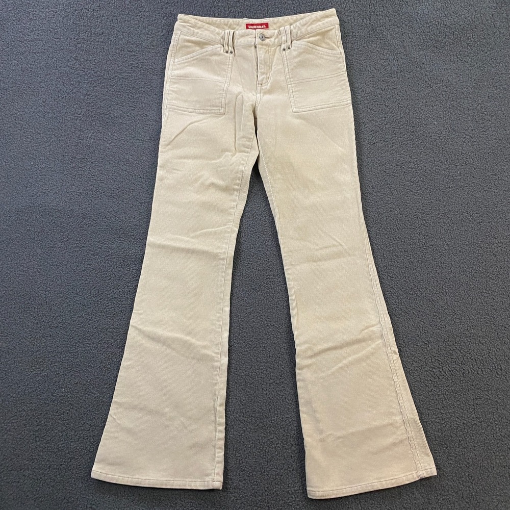 Vintage Y2K UnionBay Pants Fits Womens 28x32 Corduory Flare‎ Mid Rise 70s Groovy
